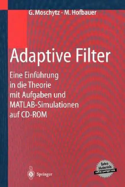 Adaptive Filter (English, George Moschytz | Markus Hofbauer)