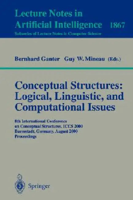 Conceptual Structures (English, Bernhard Ganter | Guy W. Mineau)