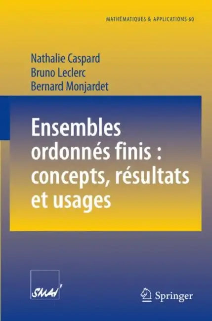 Ensembles Ordonnés Finis (English, Nathalie Caspard | Bruno Leclerc | Bernard Monjardet)