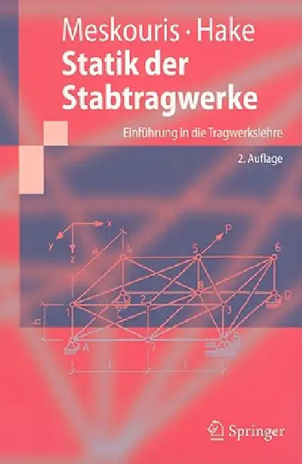 Statik Der Stabtragwerke (English, Konstantin Meskouris | Erwin Hake)
