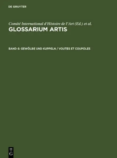 Gewölbe und Kuppeln / Voutes et coupoles (English, Werner Bornheim Schilling)