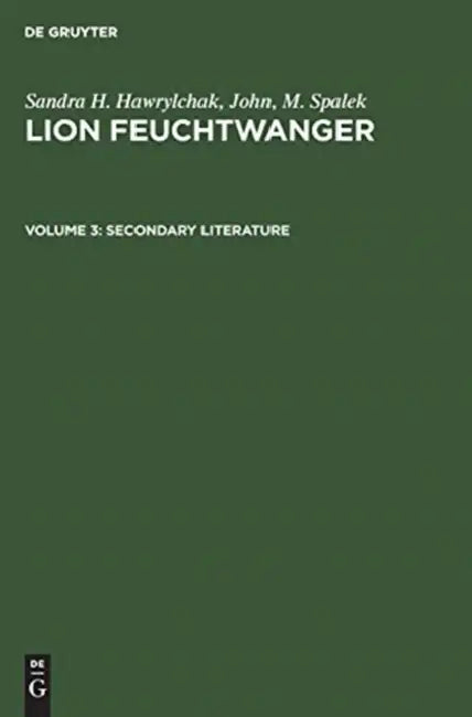 Secondary Literature (English, Not Available (NA))