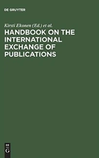 Handbook on the International Exchange of Publications (English, Ifla | Kirsti Ekonen | Paivi Paloposki)