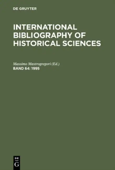 International Bibliography of Historical Sciences (English, Massimo Mastrogregori)