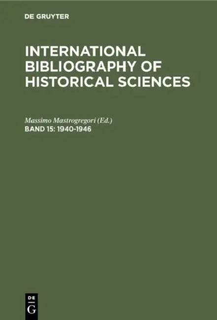 1940-1946 (English, Massimo (EDT) Mastrogregori)