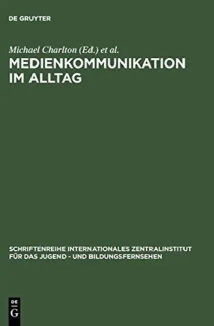 Medienkommunikation im Alltag (English, Michael Charlton | Ben Bachmair)