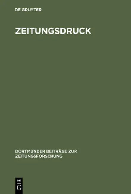 Zeitungsdruck (English, Martin Welke | Boris Fuchs)