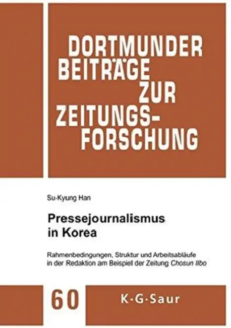Pressejournalismus in Korea (English, Su-Kyung Han)
