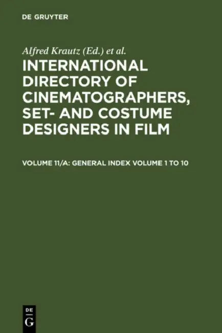 Film Titles, General Index Volume 1 - 10 (English, International Federation of Film Archive)