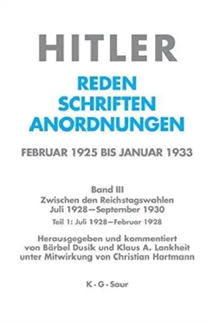 Juli 1928 - Februar 1929 (English, Bärbel Dusik | Klaus A. Lankheit | Christian Hartmann)