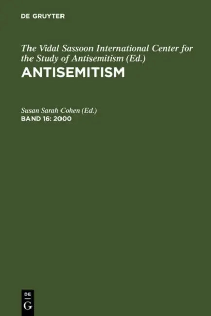 Antisemitism (English, Susan Sarah Cohen)