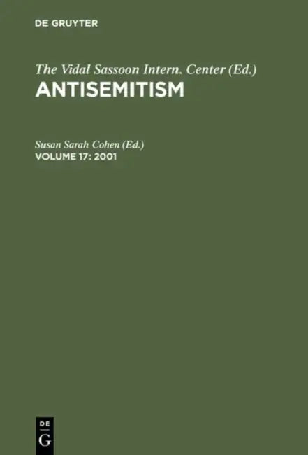Antisemitism (English, Susan Sarah (EDT) Cohen)