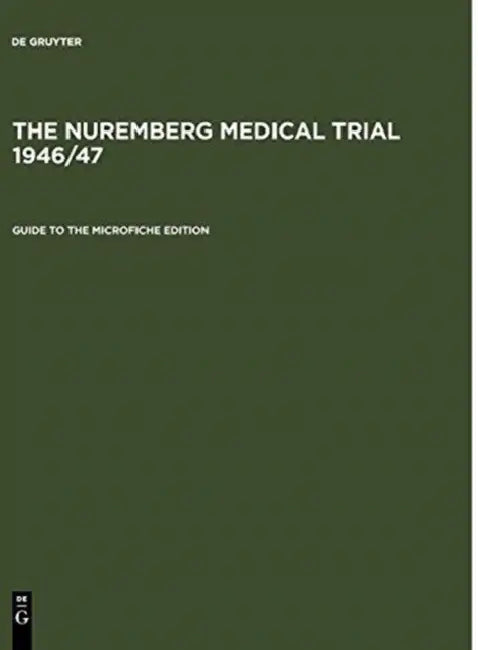 Guide to the Microfiche Edition (English, Johannes Eltzschig | Michael Walter)
