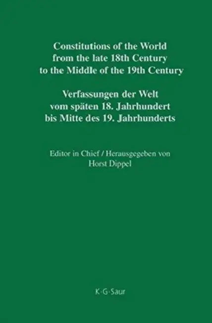Constitutional Documents of Denmark, Norway and Sweden 1809-1849 / Verfassungsdokumente Dnemarks, No (English, Thomas Riis | Snke Loebert | Dag Michal