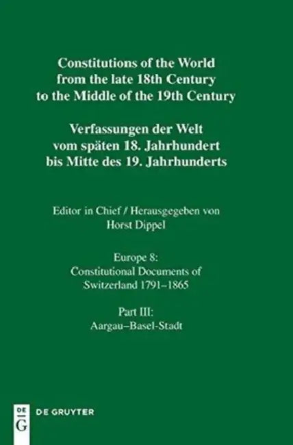 Aargau - Basel-Stadt (English, Horst Dippel)