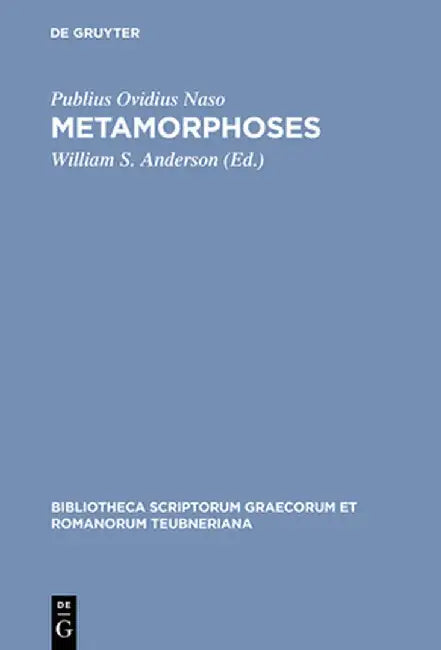 Metamorphoses (English, Publius Ovidius Naso)