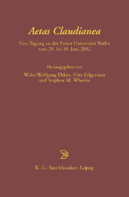 Aetas Claudianea (English, Widu-Wolfgang Ehlers | Fritz Felgentreu | Stephen Wheeler)