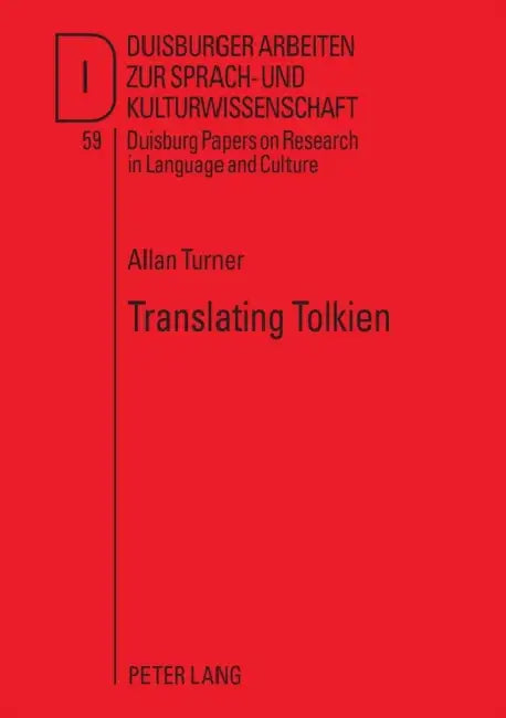 Translating Tolkien (English, René Dirven | Allan Turner)