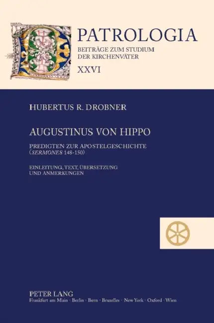 Augustinus von Hippo (English, Hubertus Drobner | Hubertus Drobner)