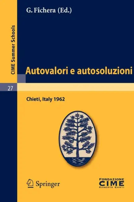 Autovalori E Autosoluzioni (English, G. Fichera)