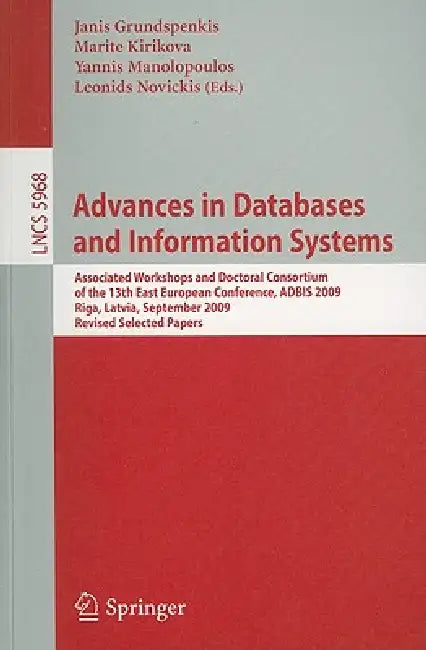 Advances in Databases and Information Systems (English, Janis Grundspenkis | Marite Kirikova | Yannis Manolopoulos)