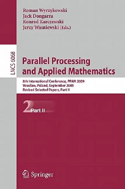 Parallel Processing and Applied Mathematics, Part II (English, Roman Wyrzykowski | Jack Dongarra | Konrad Karczewski)
