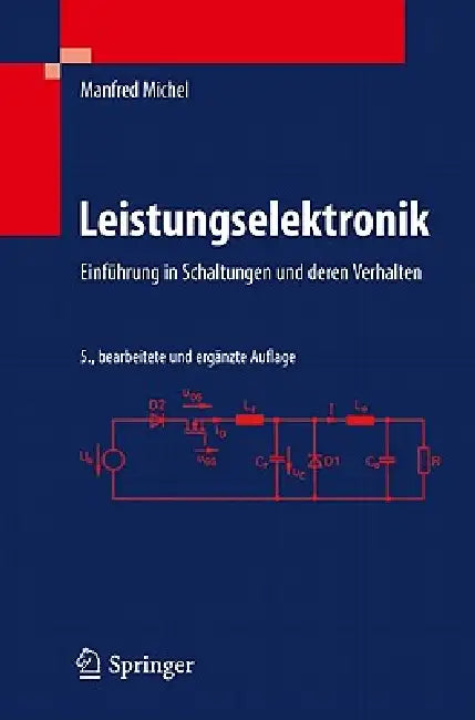 Leistungselektronik (English, Manfred Michel)