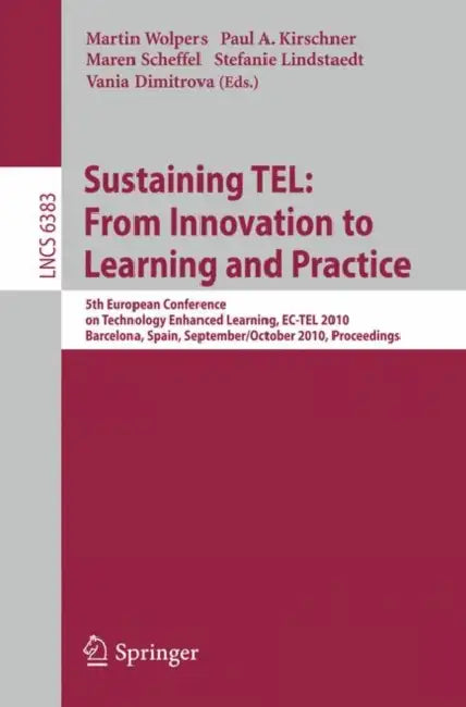 Sustaining Tel (English, Martin Wolpers | Paul A. Kirschner | Maren Scheffel)