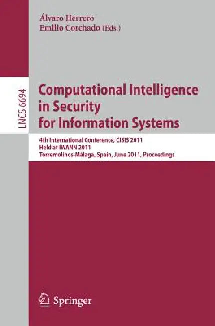 Computational Intelligence in Security for Information Systems (English, Álvaro Herrero | Emilio Corchado)