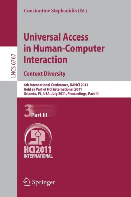 Universal Access in Human-Computer Interaction. Context Diversity (English, Constantine Stephanidis)