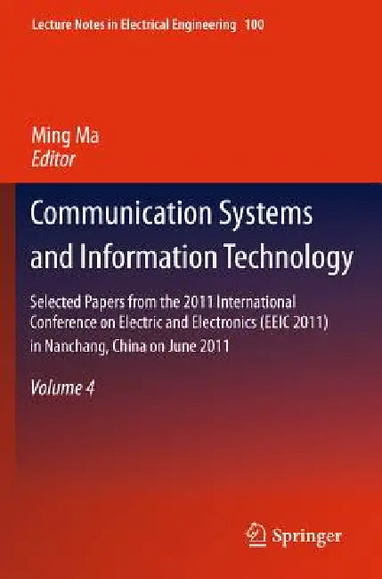 Communication Systems and Information Technology (English, Ming Ma)