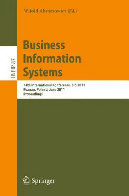 Business Information Systems (English, Witold Abramowicz)