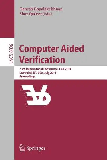Computer Aided Verification (English, Ganesh Gopalakrishnan | Shaz Qadeer)