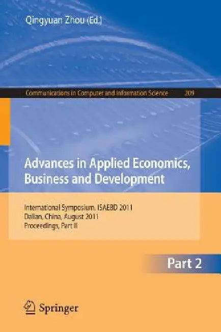Advances in Applied Economics, Business and Development (English, Qingyuan Zhou)