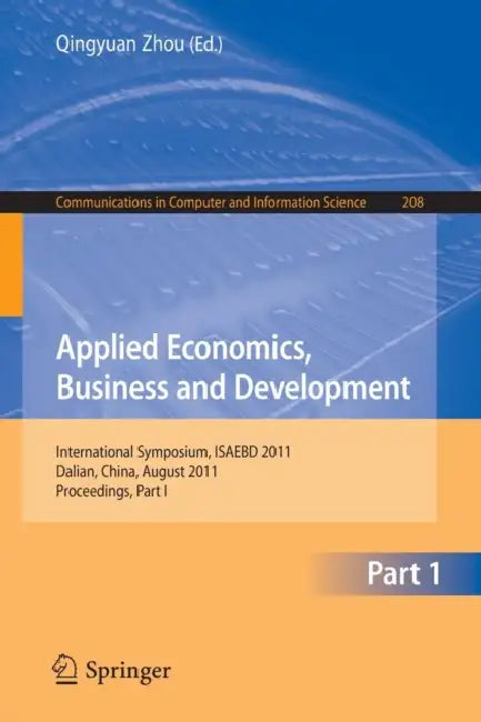 Applied Economics, Business and Development (English, Qingyuan Zhou)