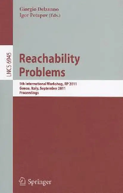 Reachability Problems (English, Giorgio Delzanno | Igor Potapov)