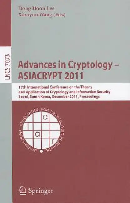 Advances in Cryptology - ASIACRYPT 2011 (English, Dong Hoon Lee | Xiaoyun Wang)