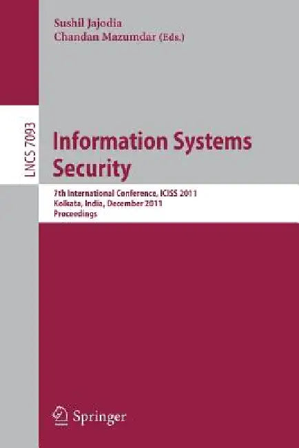 Information Systems Security (English, Sushil Jajodia | Chandan Mazumdar)