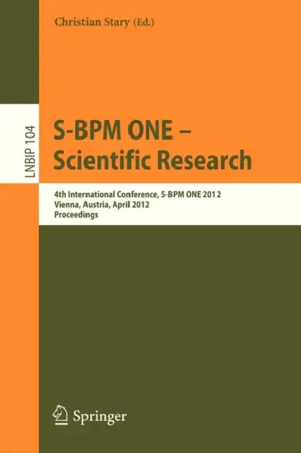 S-BPM One - Scientific Research (English, Christian Stary)