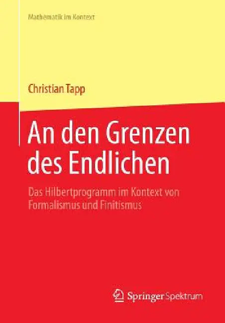 An Den Grenzen Des Endlichen (English, Christian Tapp)