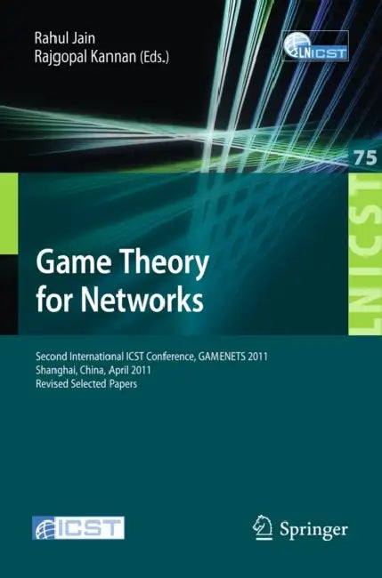 Game Theory for Networks (English, Rahul Jain | Rajgopal Kannan)
