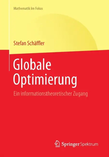 Globale Optimierung (English, Stefan Schaeffler)