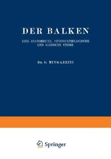 Der Balken (English, G. Mingazzini)