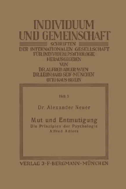 Mut und Entmutigung (English, Alexander Neuer)