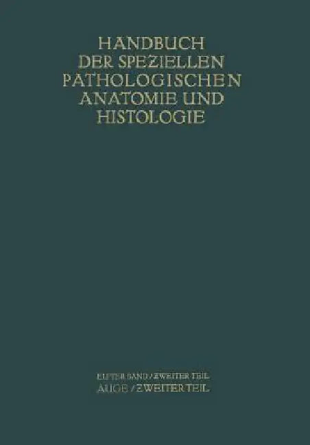 Auge: Zweiter Teil (English, G. Abelsdorff | A. Elschnig | S. Ginsberg)