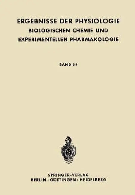 Die Nervöse Steuerung Der Atmung (English, Oscar A. M. Wyss | K. Kramer | O. Krayer)