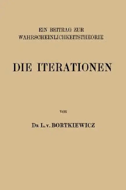 Die Iterationen (English, L. V. Bortkiewicz)