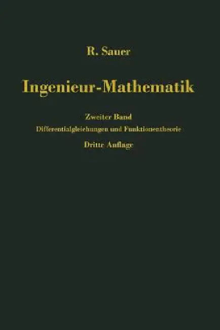 Ingenieur-Mathematik (English, Robert Sauer)