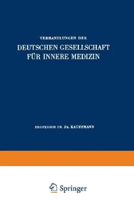 Einundsechzigster Kongress (English, Fr Kauffmann)