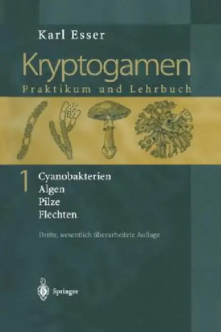 Kryptogamen 1 (English, Karl Esser | H. -J Rathke | K. Esser)